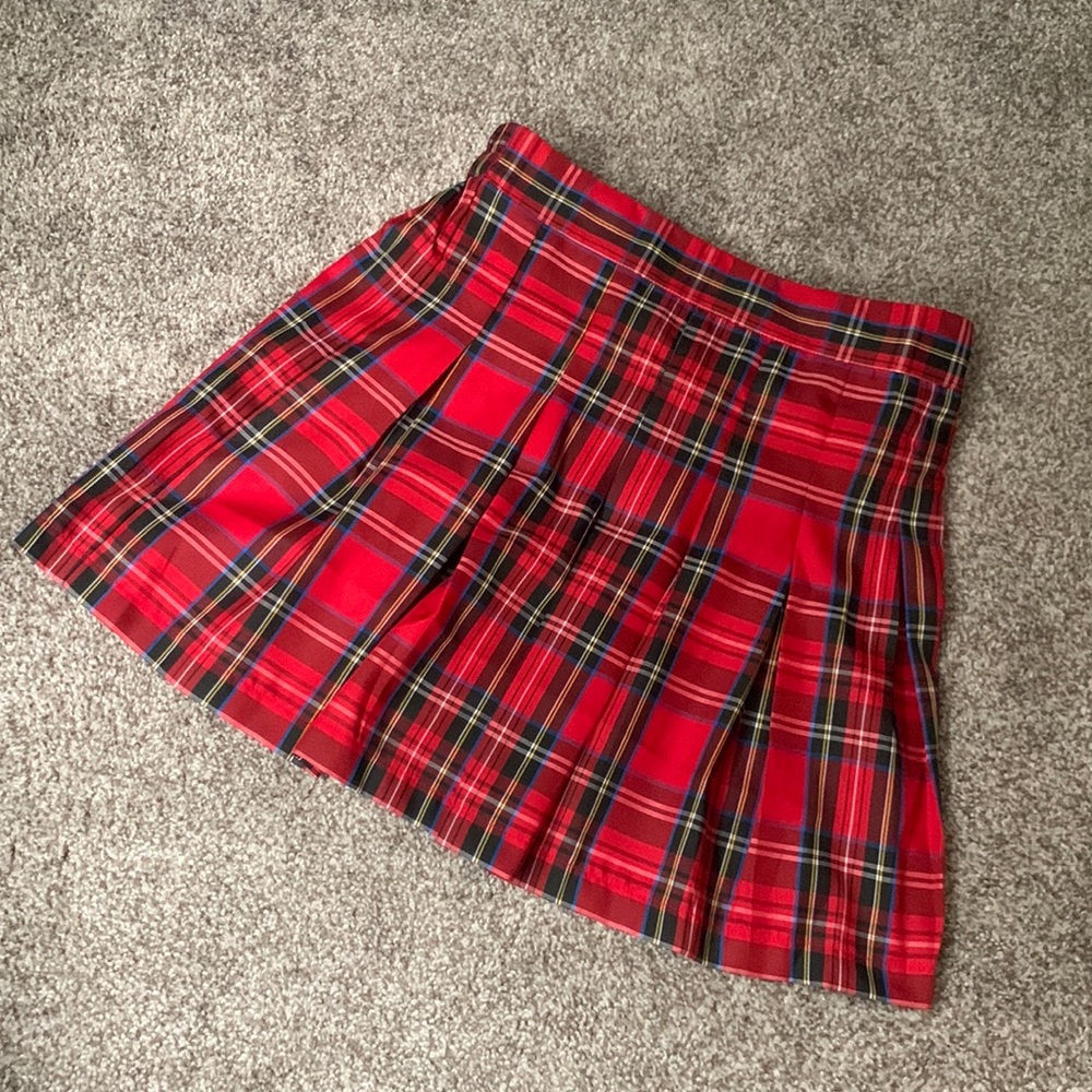 Plaid Skirt